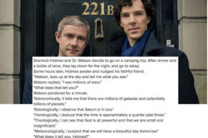 Sherlock Holmes Joke