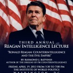 Ronald Reagan Intelligence Lecture, Institute of World Politics